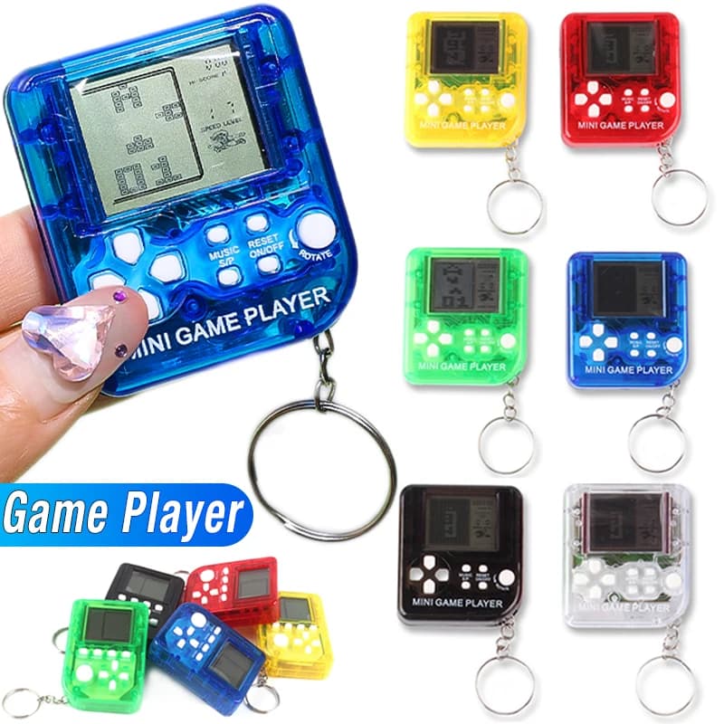 Portable Mini Handheld Game Players Classic Electronic Games Hand Held Console Game Child Puzzle Gaming Console Player Toys Gift