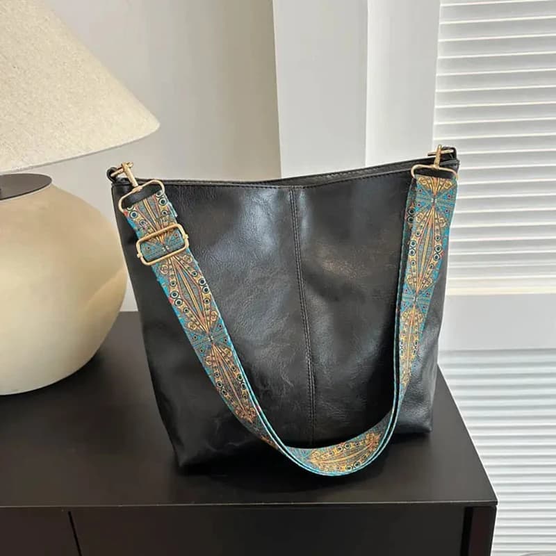 Women's Fashionable Solid Color Tote Bag, Casual Versatile Zipper Shoulder Bag for Daily Used, Trendy All-match Commuter Bag