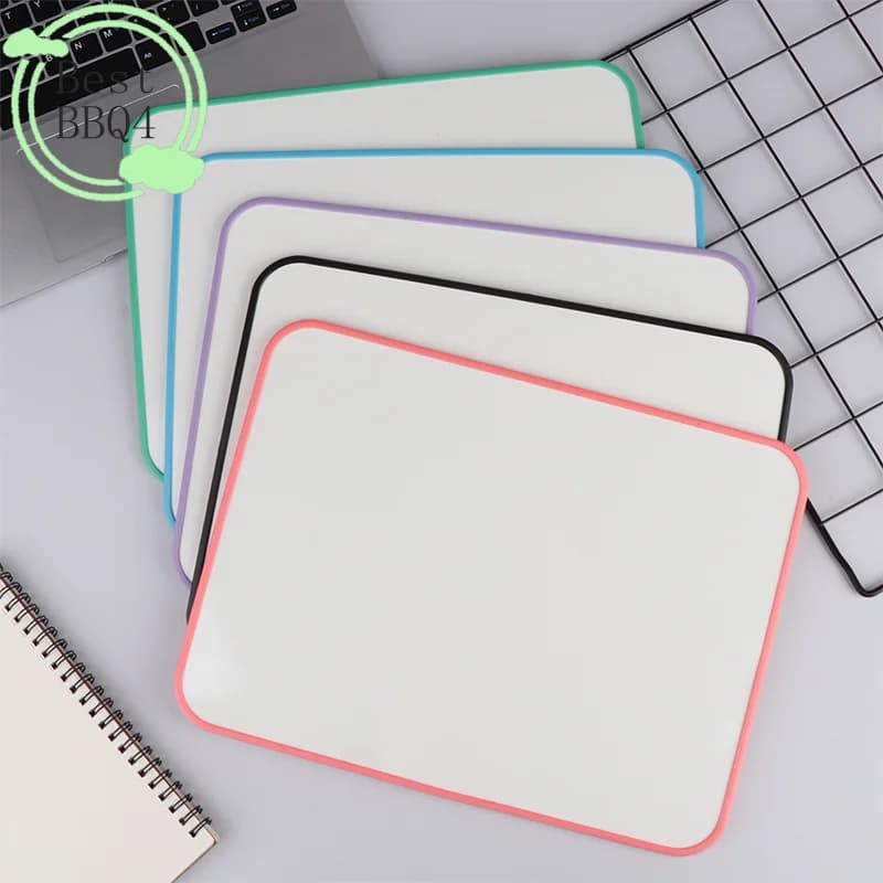 (BBQ4)Multi-Color Erasable Writing Board Study Room Desktop Drawing Board Teaching Double-Sided Small Handwriting Whiteboard