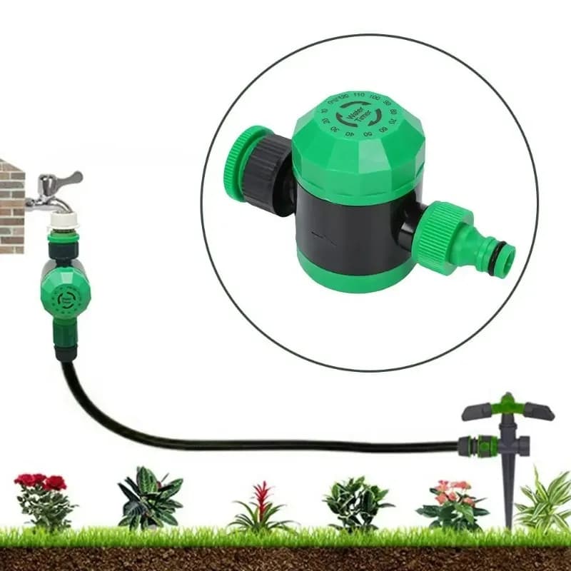 Garden Water Timer Water flow Automatic Controller Garden Irrigation System Mechanical Timer 120 Minutes Outdoor Garden Watering