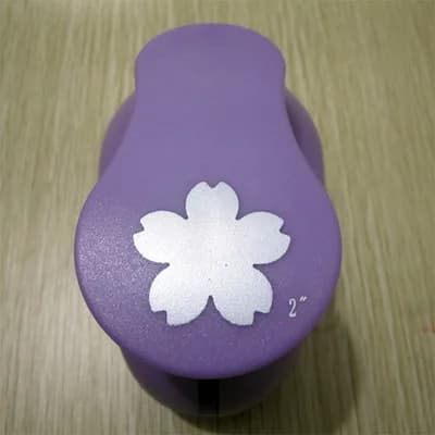 2" Flower Hole Puncher for DIY Crafts - Paper & Eva Foam Scrapbooking Tool, Labor-Saving Hand Punch for Kids & Adults