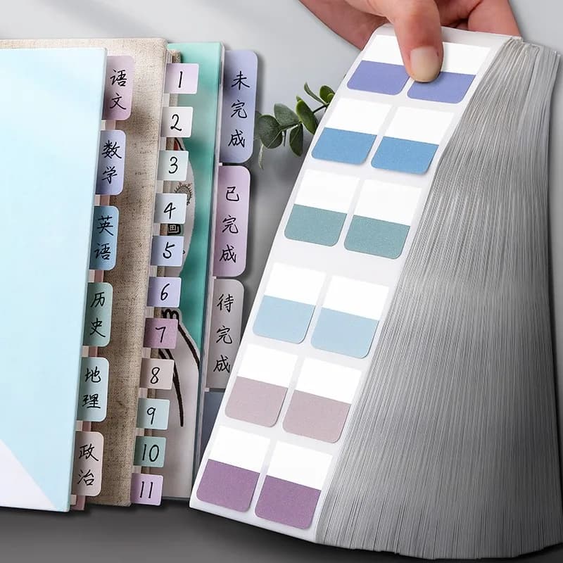 Transparent Sticky Note Index Tabs with Arrow Flags Page Markers Planner Stickers for Office And School Supplies