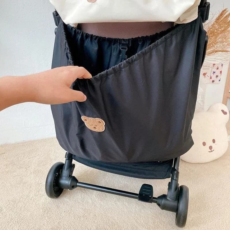 Reusable Baby Diaper Bag Bedside Nappy Organizer Toys Diapers Pouch baby Items Storage Outdoor Travel Stroller Hanging Bag