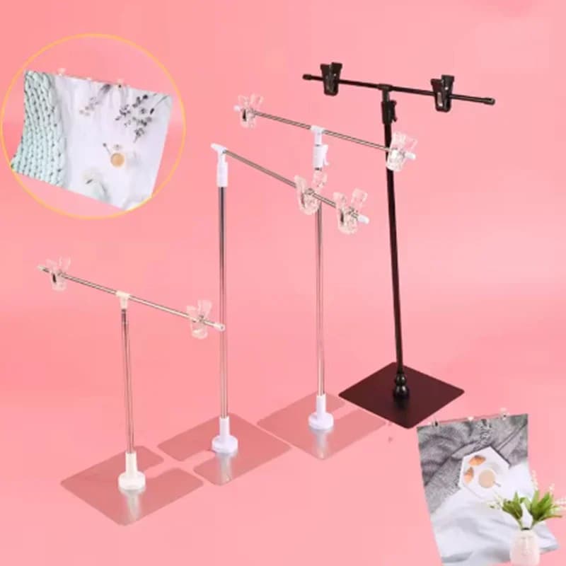 Photography Accessories T-Shape Backdrop Stand Photo Background Props Poster Stand For Camera Photographic Photo Studio