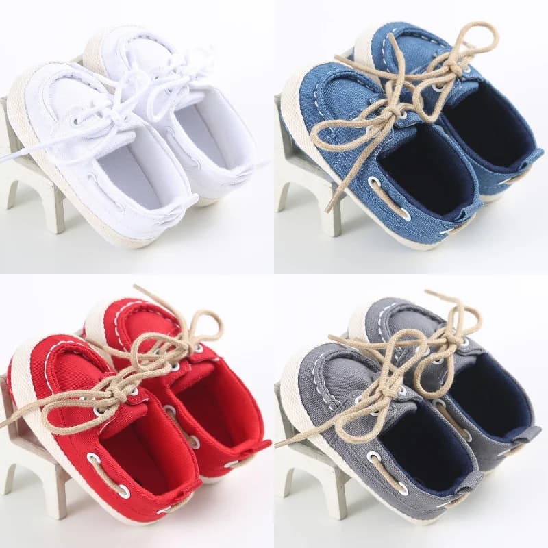 Babyshoes Spring and Autumn Casual Walking Shoes 0-1 Year Old Baby Shoes Soft soled Baby Shoes Bean Shoes
