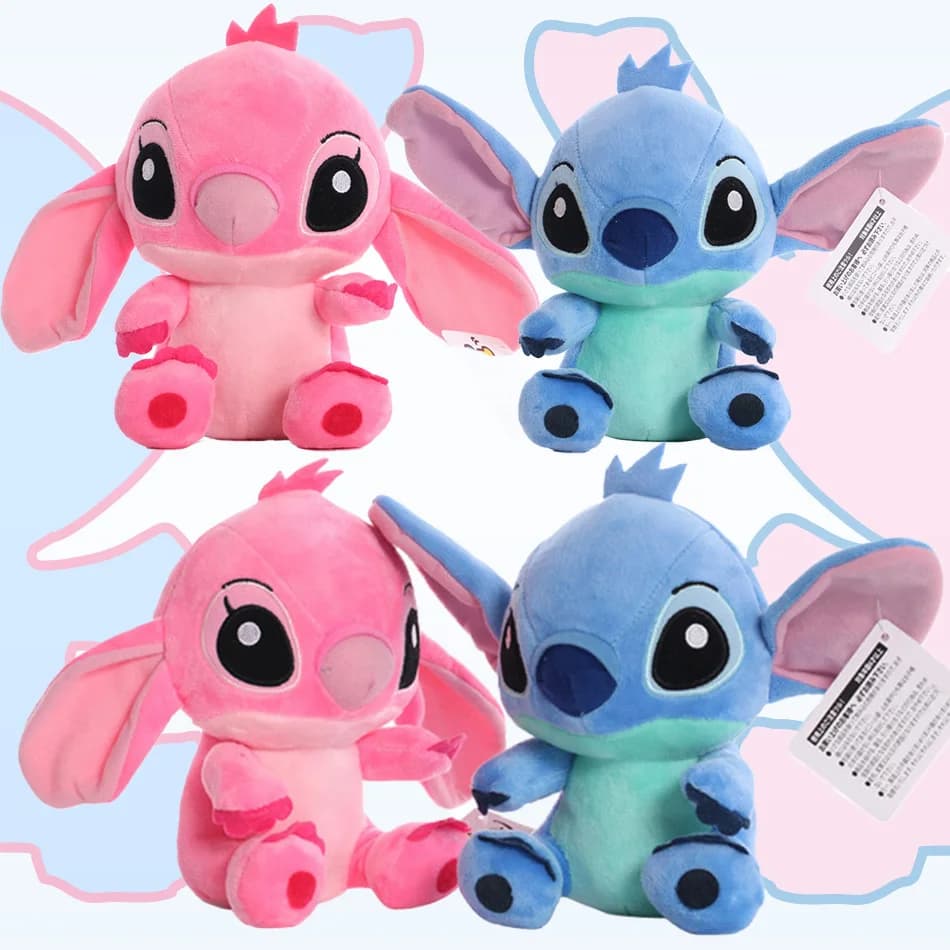 Stitch Stuffed Plush Models Cartoon Stuffed Plush Dolls Anime Plush Baby Toys Kawaii Kids Birthday Christmas Halloween Gift