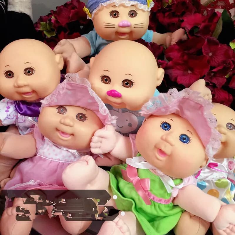 21cm Cute Cabbage Kids Baby Doll Reborn Baby Children Birthday Gift Collection