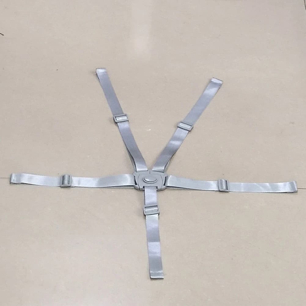 Children's Dining Chair Safety Belt 5 Point Baby Seat Security Belt Adjustable High Chair Strap for Child Seats High Chairs