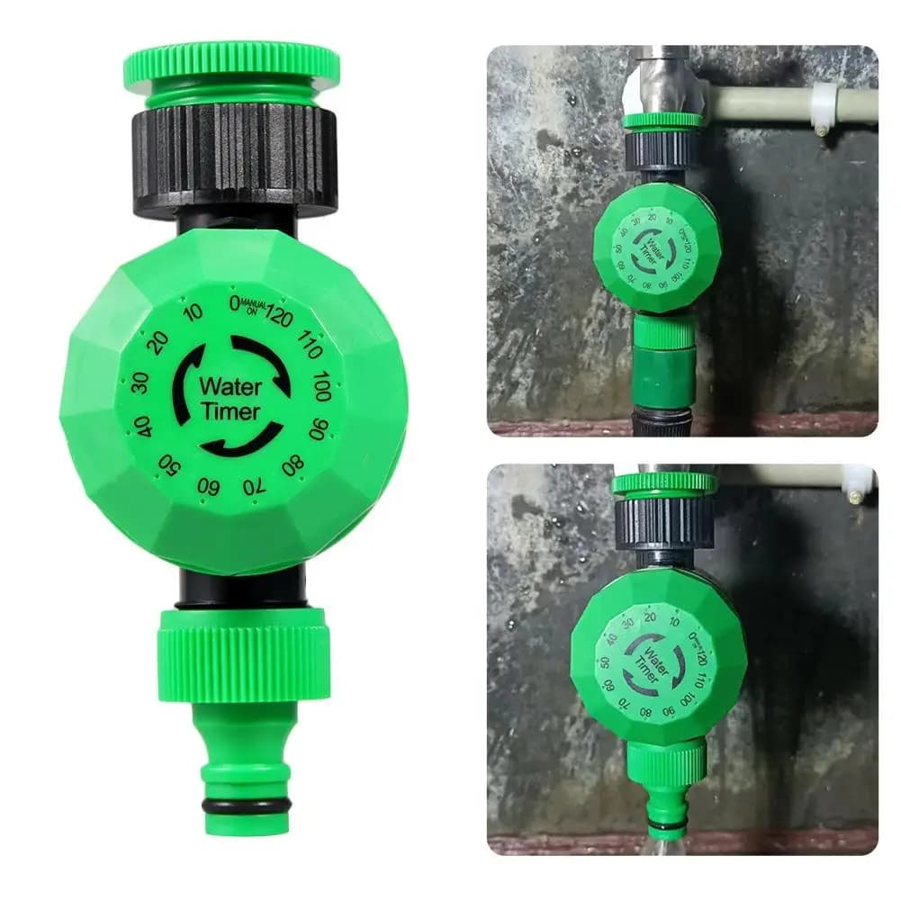 Garden Hose Timer Automatic Irrigation System Controller 120 Minutes Outdoor Garden Watering Controller Agricultura Garden Lawn