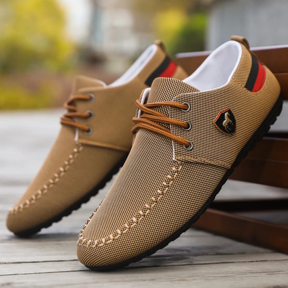 Men's Loafers Are Comfortable, Breathable, Lightweight, and Durable, Suitable for Business Casual, Sports, and Other Outfits
