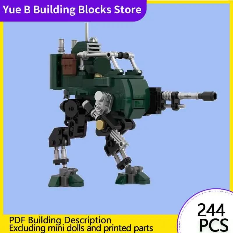 Technology Popular Games 40K Model Building Moc Bricks Hammer Battle Mech Collection Blocks Gift Modular Christmas Toys DIY Sets