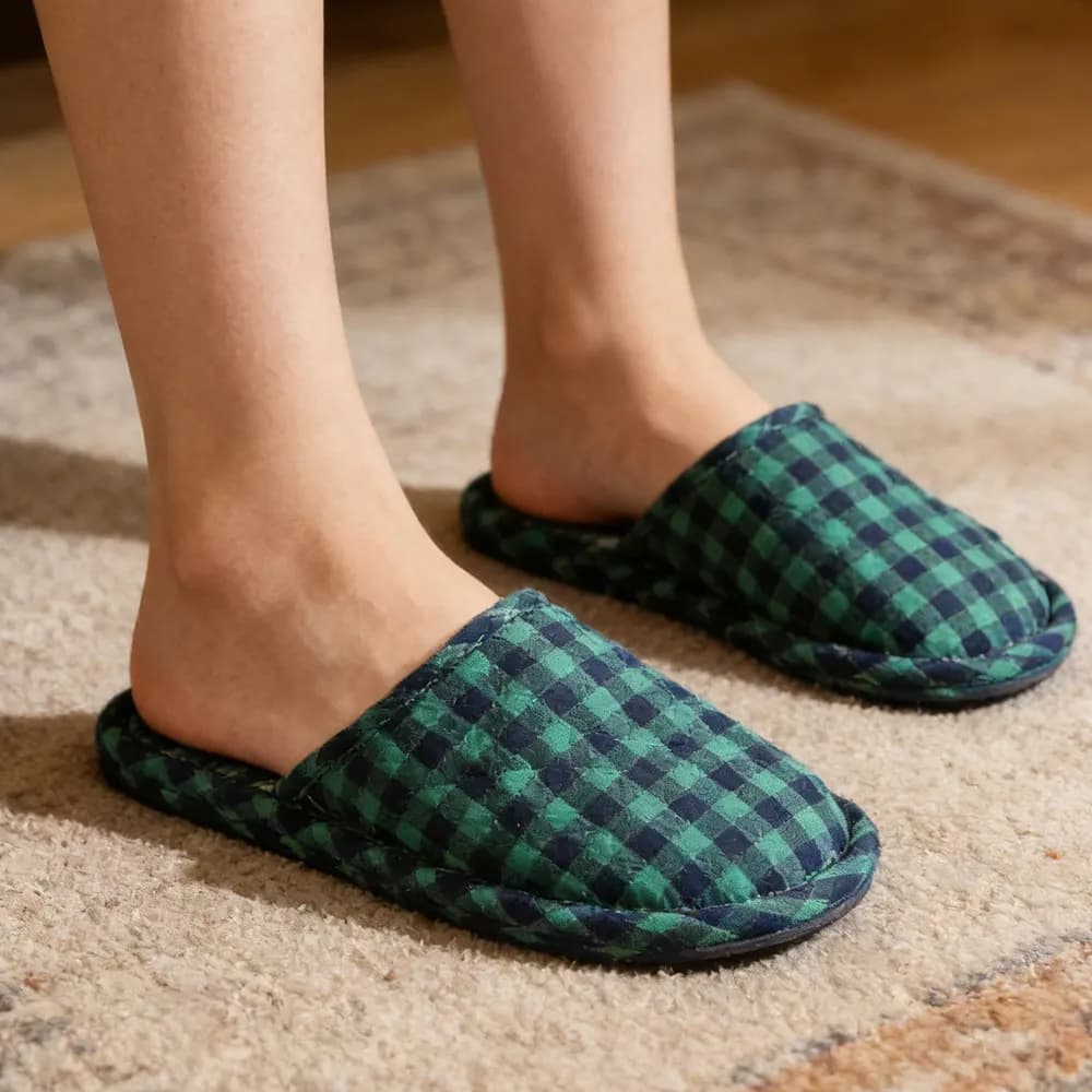 Women's Soft Home Slippers Comfortable Indoor Non-Slip House Shoes for Daily Wear - Cozy Footwear for Home Use