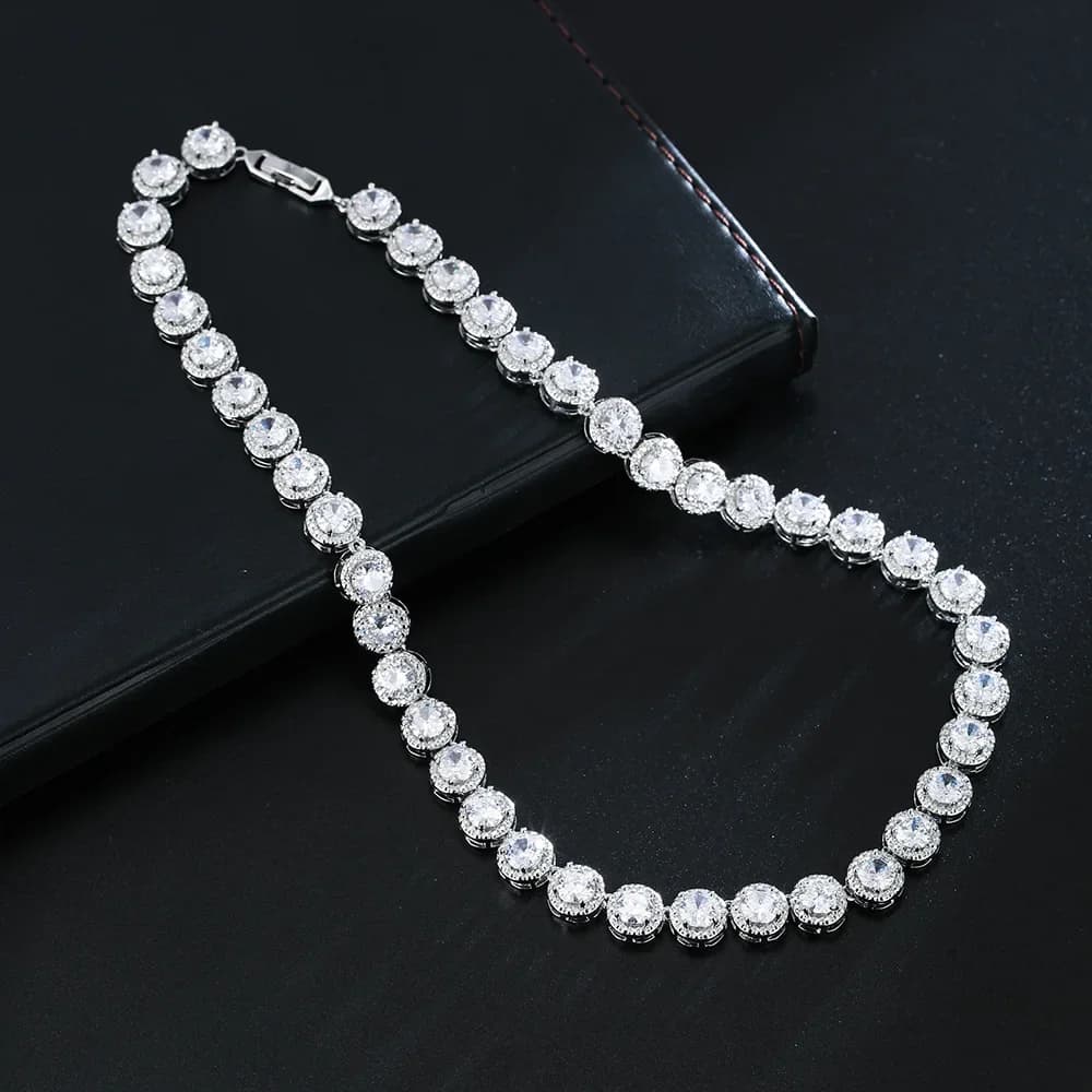 Necklace, Earring Set, Fashionable Accessories, Classic Style, Banquet Gift For Friends