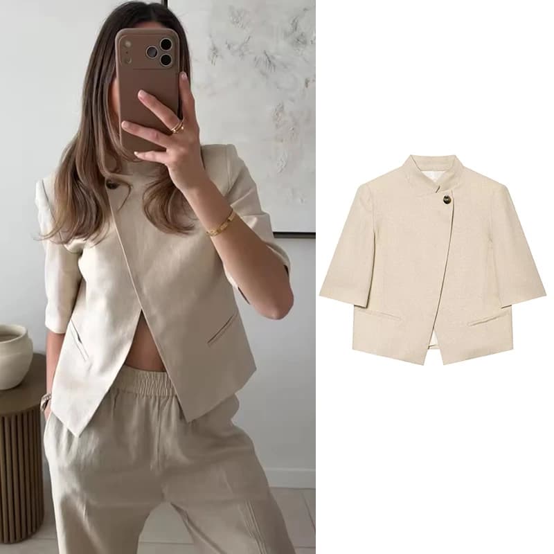 2026 Women's Spring New Blazers Blouse Fashion Leisure Elegance Women's Jackets Young Chic Travel Holiday Unique Blazers