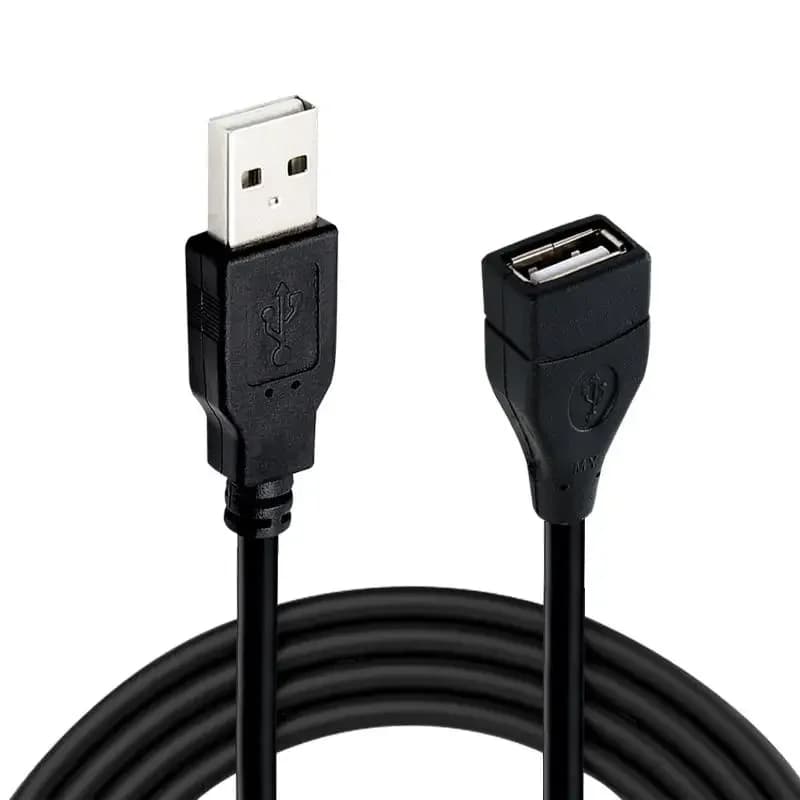 USB 2.0 Cable Extension Cable 0.6m 1m 1.5m Wire Data Transmission Line Superhighspeed Data Extension Cable For Display Projector