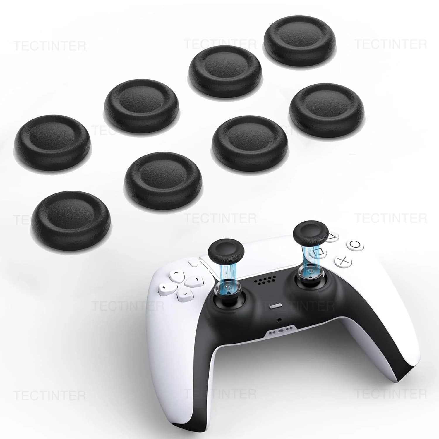 Joystick Replacement Caps for Playstation PS4/PS5 Controller Thumbstick Grip Cover Caps Repair Parts for PS5 Accessories
