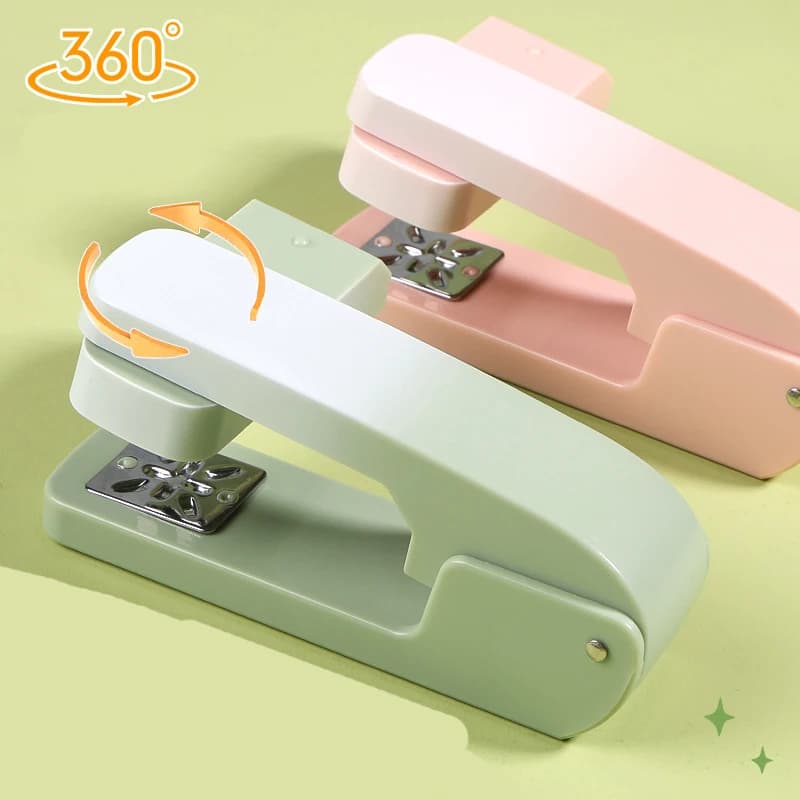 The Stapler Is A 360-degree Rotatable Office Stapler with High Appearance Standards and Is Suitable for Home Use