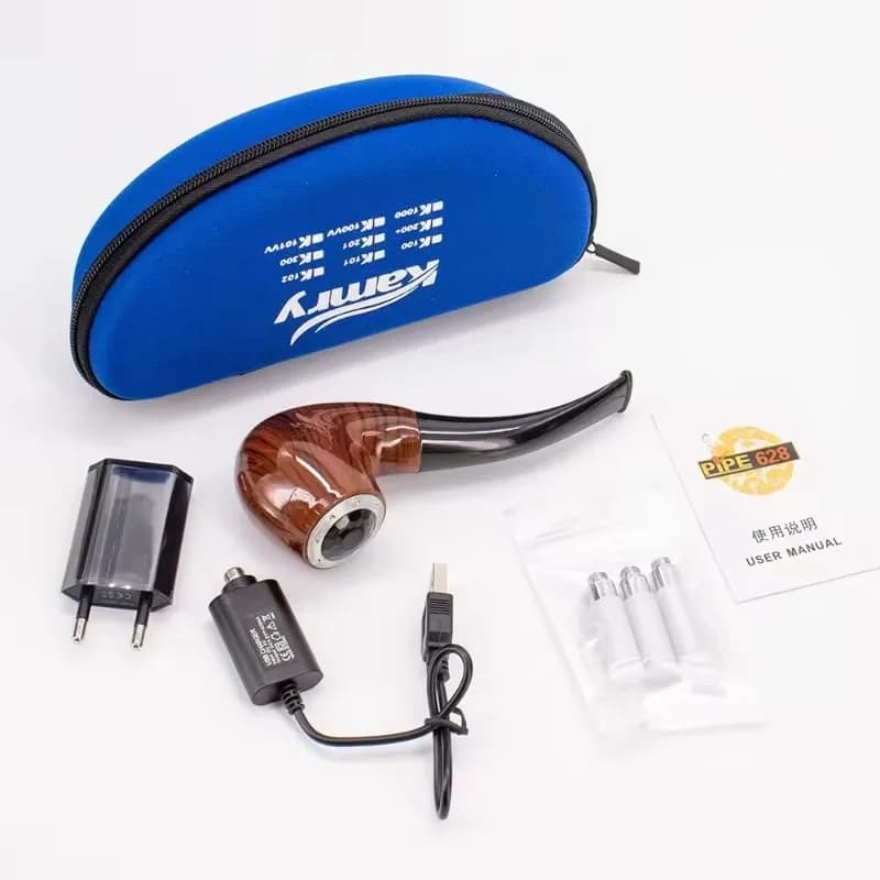 Electronic Cigarettes 628 Mini E Pipe Vape Kit Vaporizer 900mah Battery Electronic Hookah Pen Vaporizer vs E Pipe 618 Kits Vapor