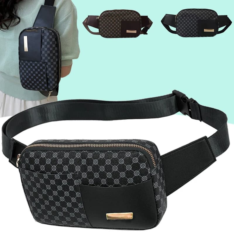 Men's Business-Style Briefcase Suitable for Business Trips. Multi-Functional Briefcase. Can Be Carried on One Shoulder.