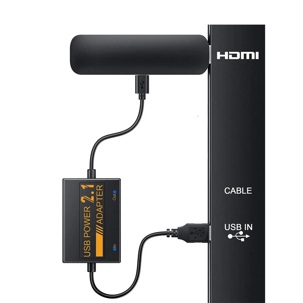 Fire Stick Power Adapter USB Power Cable for Fire TV Stick Streaming TV Sticks Directly from TV's USB Port