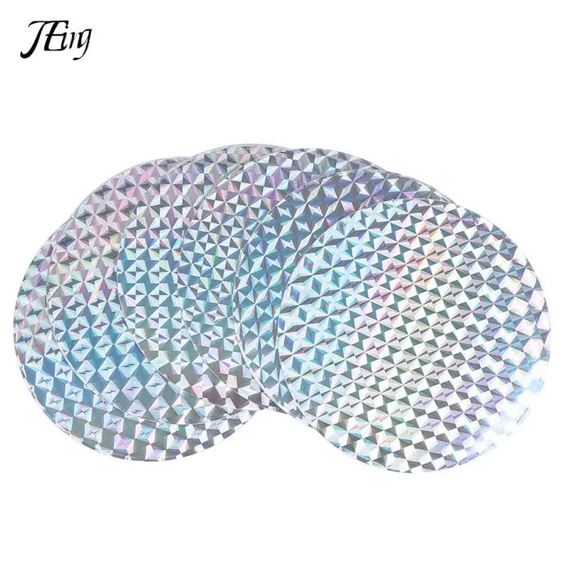 1/20pcs Garden Laser Reflective Deterrent Scare Bird Repellent Plant Protect Tool
