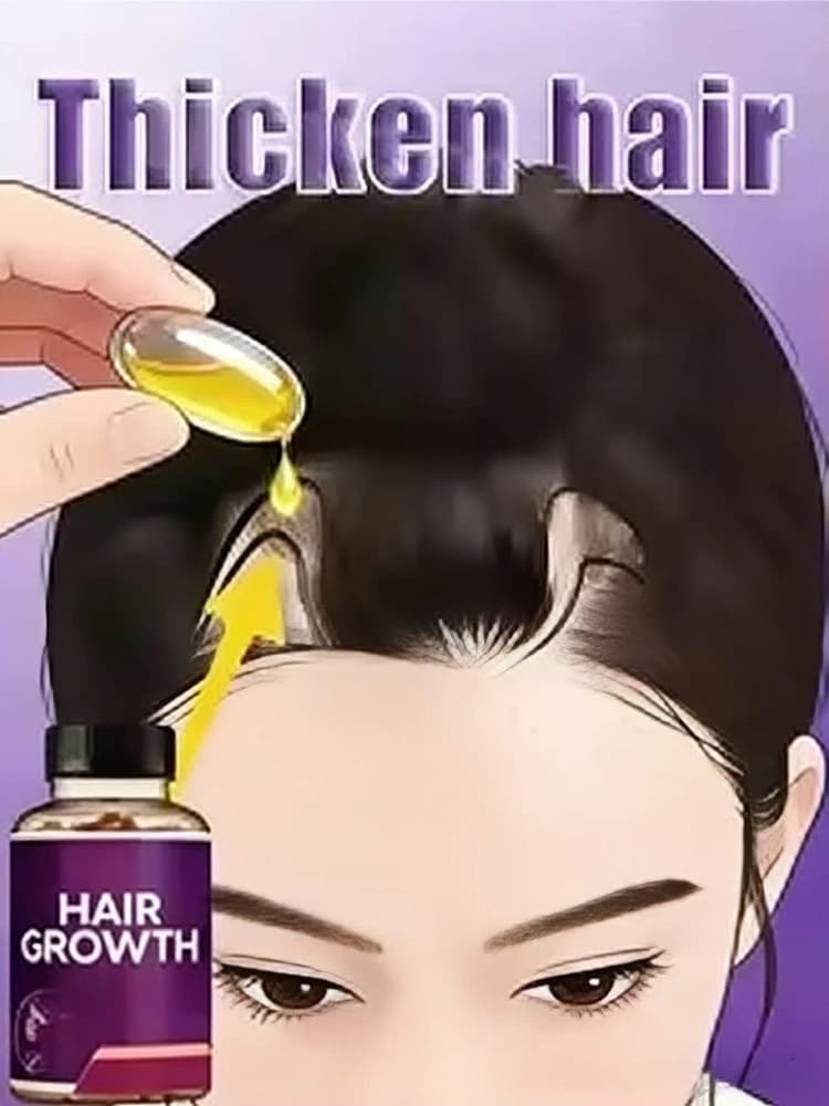Nourishing the scalp, penetrate the hair follicles and help your hair regenerate, look more handsome and beautiful.