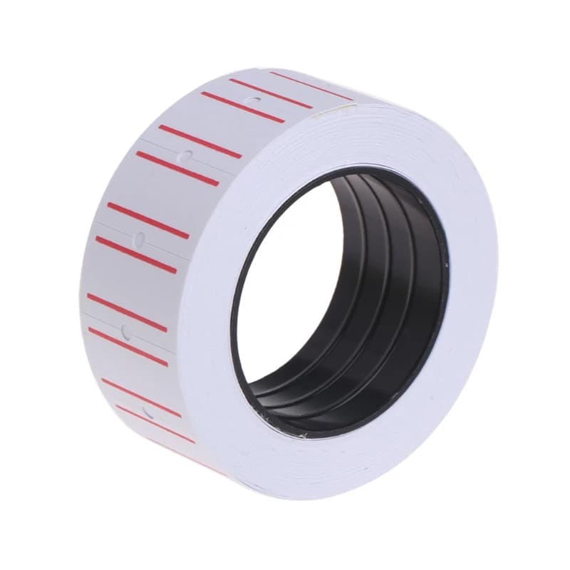 5/1/10 Roll(500 Labels) White Self Adhesive Price Label Tag Sticker Office Supplies
