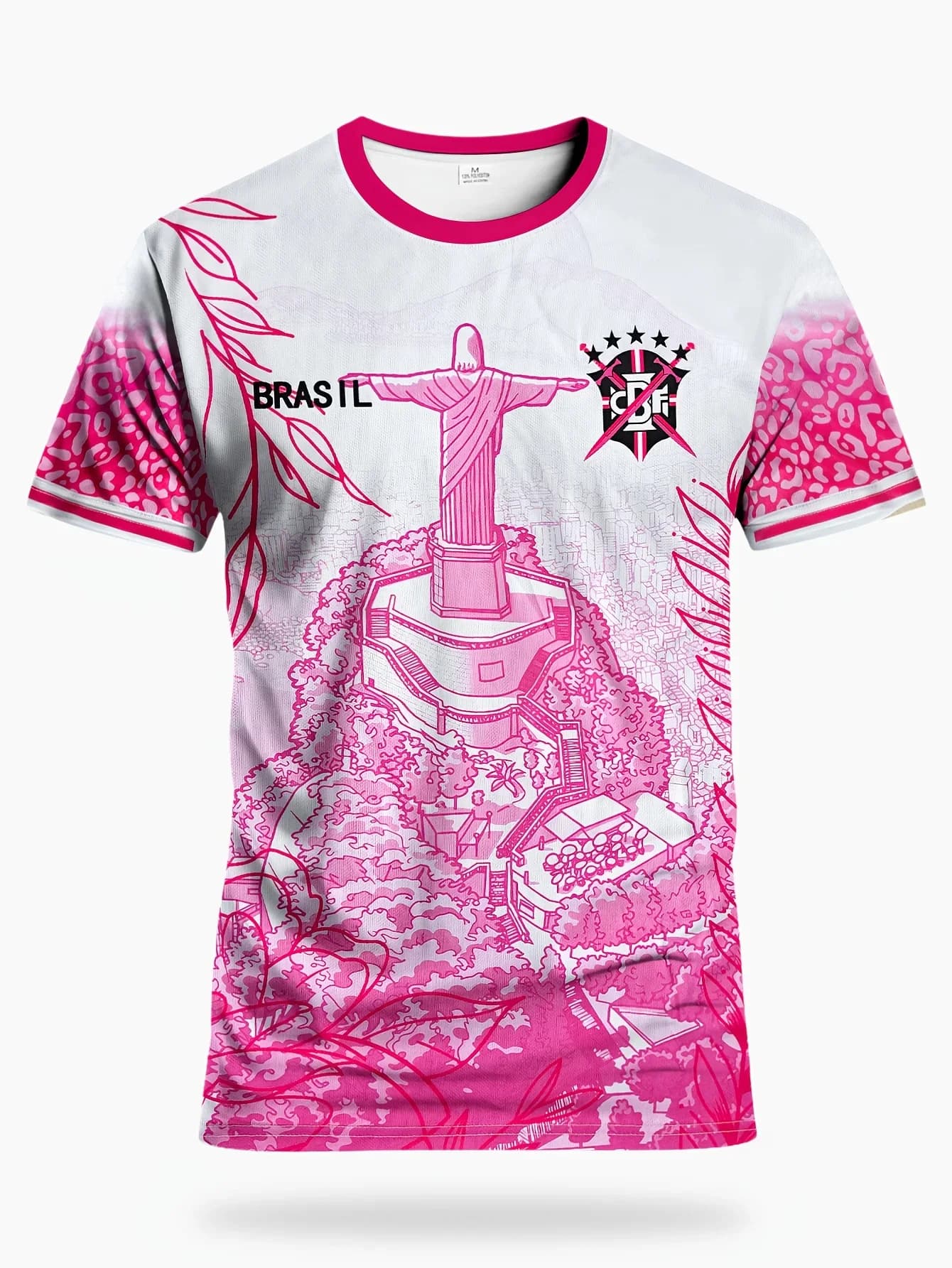 Rio De Janeiro, Brazil. Soccer Jerseys with Fan Designs. 3D Printed Jerseys for Men and Women. Breathable Sportswear for Summer
