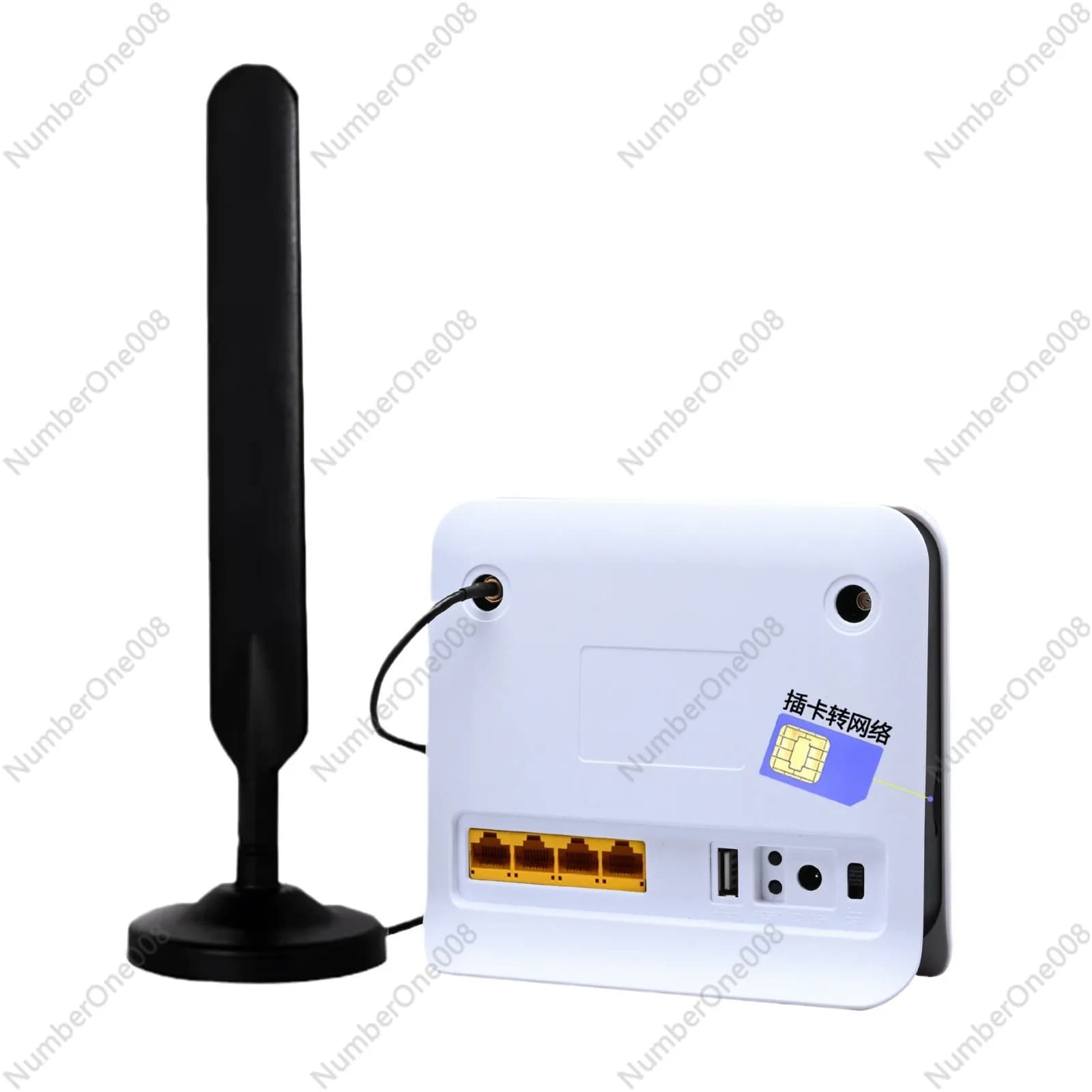 4G 5G Wireless CPE Router WiFi6 Modem with SIM Card Slot Portable Mobile Hotspot for Outdoor Home Broadband Sharing