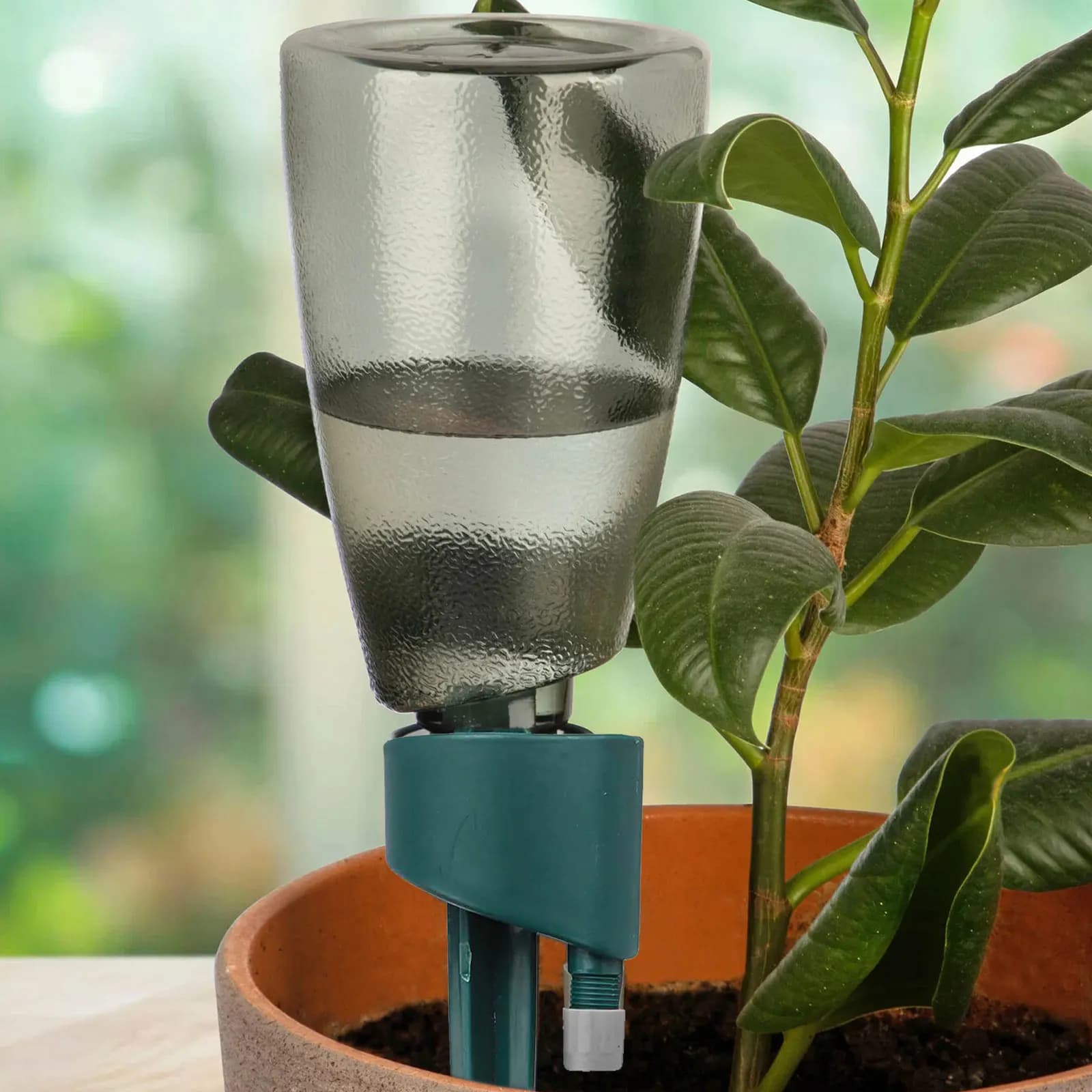 Self Watering System Upgrade Your Plant Care Game with our Adjustable Drip Irrigation Kit Compatible with Most Bottles