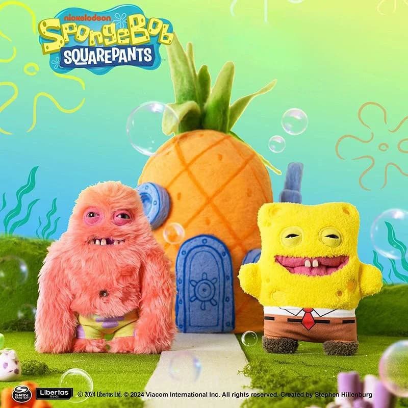 Spongebob Squarepants Patrick Star Series Plush Toys Little Monsters Funny Ugly Monster Tooth Birthday Christmas Gift