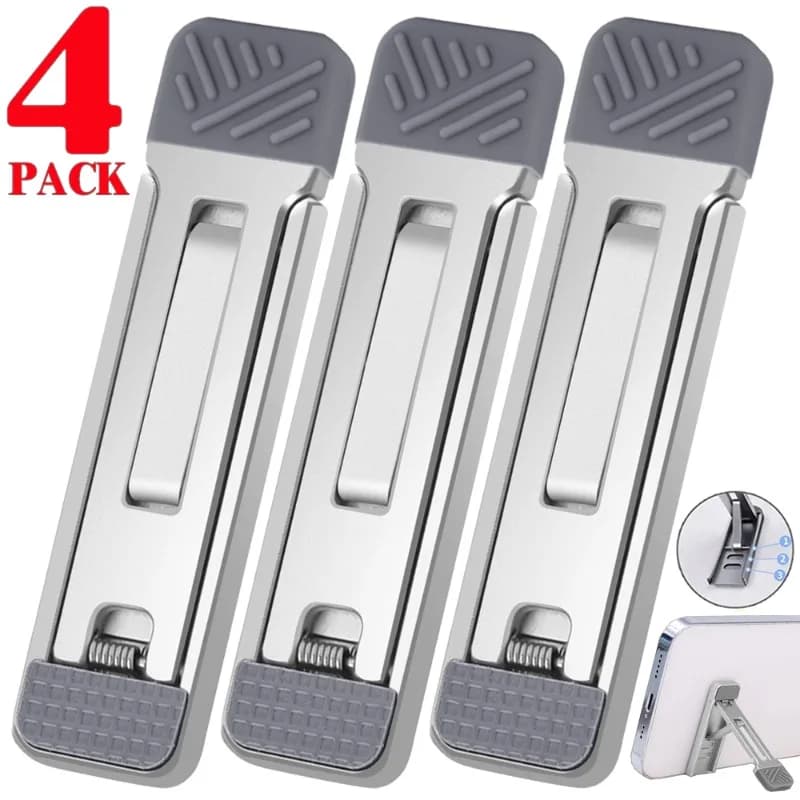 1-4PCS Laptop Stand Aluminum Alloy Mini Folding Holder 3 Height Adjustment Notebook Bracket Accessories for Macbook Cell Phone