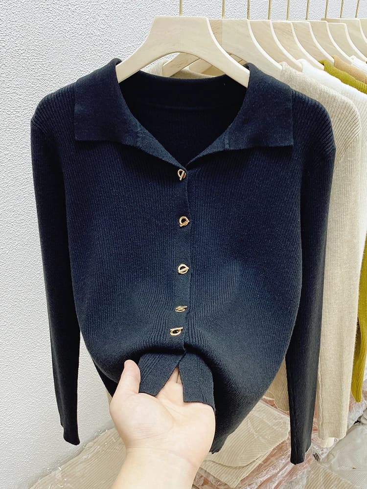 Women Cardigans Autumn Winter 2026 Single Breasted Knitted Sweater Spring Fashion Short Knitwear Solid Cardigan Jumpers