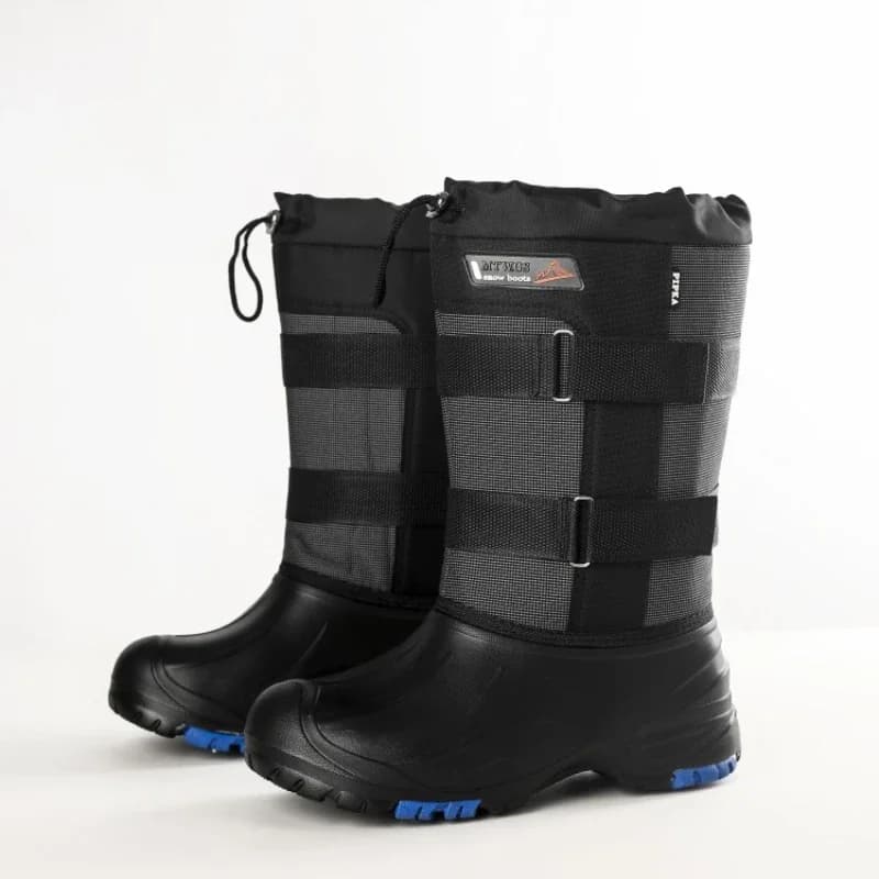Winter Boots 2026 New Camouflage Snow Boots Men Shoes Rain Waterproof With Fur Plush Warm Male Casual Mid-Calf Work Fishing Boot
