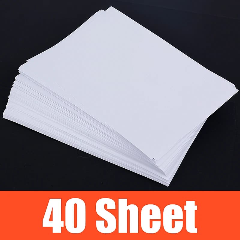 40 Sheet 4R 6" 4x6 Glossy Photo Paper for inkjet printer photos 10*15cm not fading photo Printing paper Quick-dry photopapper
