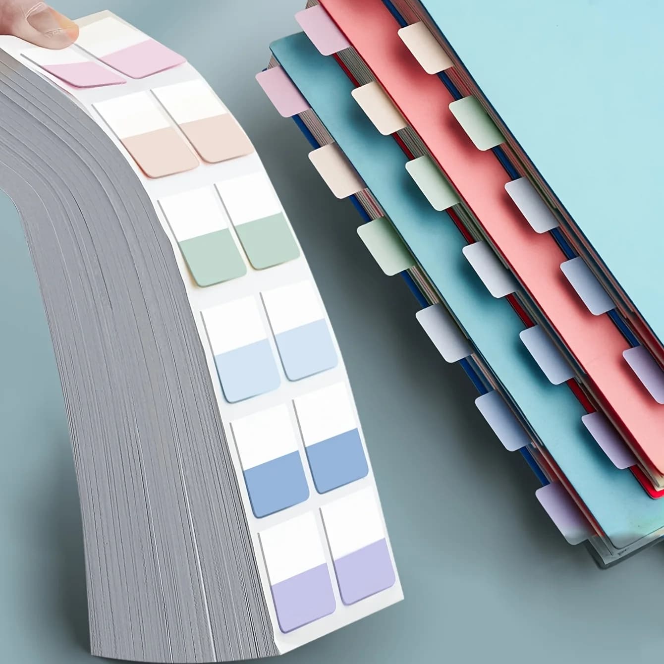 240 Pcs Multicolor Sticky Writable Removable Index Tabs Markers Bookmark Notes
