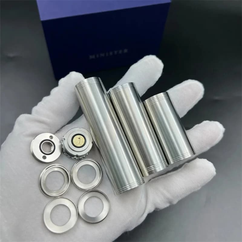 Electronic Cigarettes Minister Mechanical Mech Mod by Centenary Mods SS316L 20mm Supports Single 18350 / 18500 / 18650 Battery