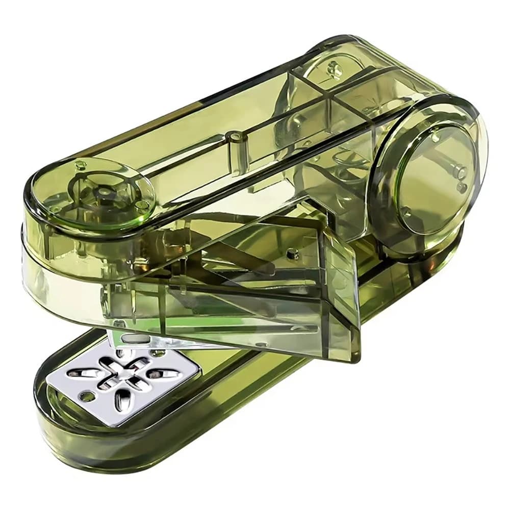 1pc Portable Stapler Portable Binding Machine Mini Binder Labor-Saving Home Use Stapler Office Stationery for School Supplies