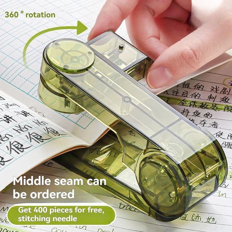 Rotatable Stapler Stapler For Students Binding Machine For Office Use Stationery