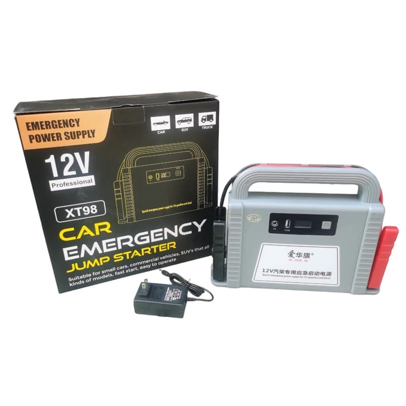 Car jump starter 12V 28000MAh Start power supply, a sturdy and durable electric starting device that can start any vehicle