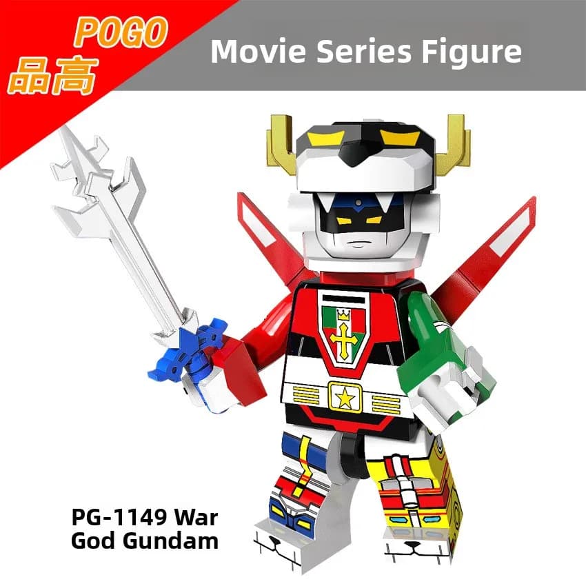 Pogo PG1149 PG1401 Building Blocks Toy Figure Assembly Model Plastic Magnetic Blocks Educational Toys for Children Adults