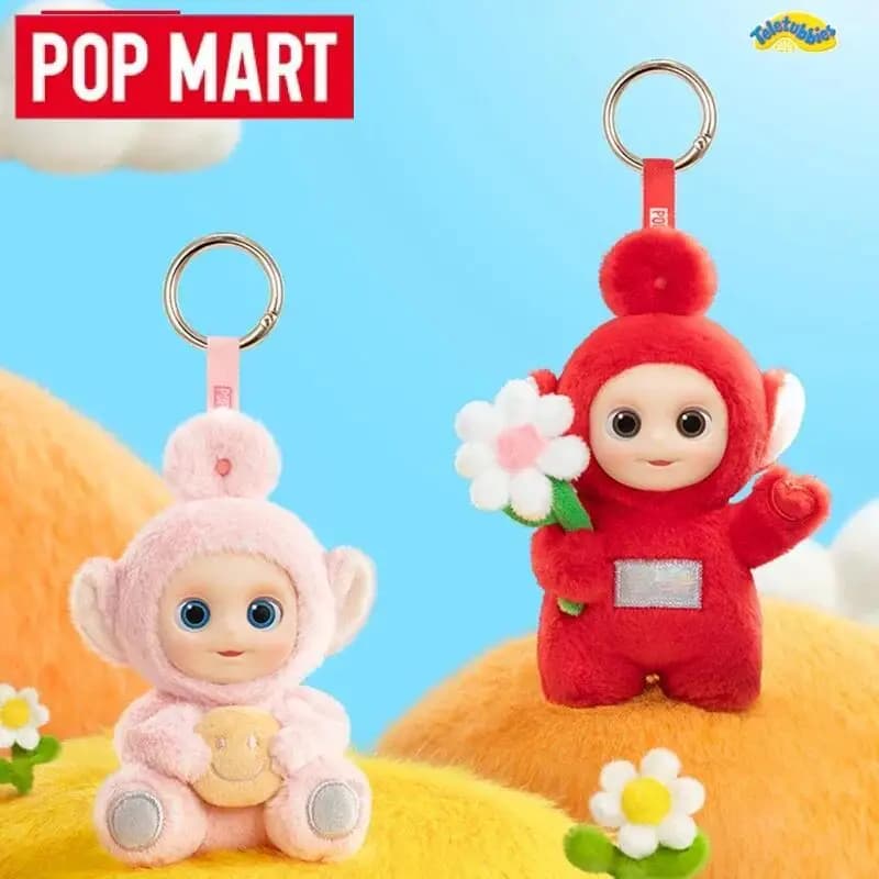 POP MART Teletubbies Say Hello Series Trendy Blind Box Toys Guess Bag Kawaii Anime Action Figure Surprise Mystery Box Dolls Gift