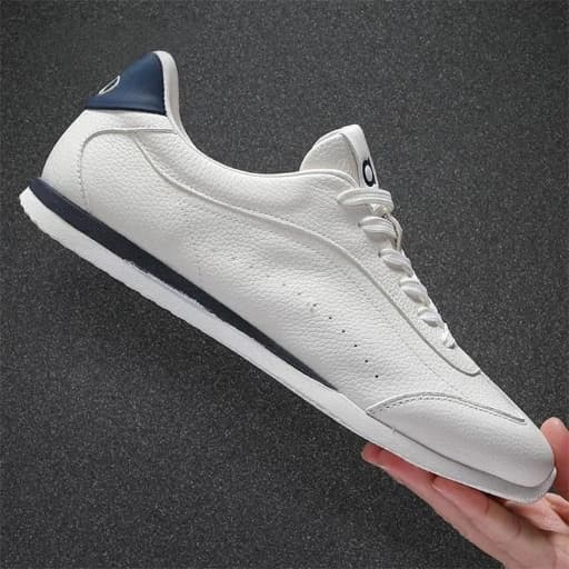 Non slip sneakers simple elegant style soft wear resistant sole lightweight breathable casual trainers for men women streetwear