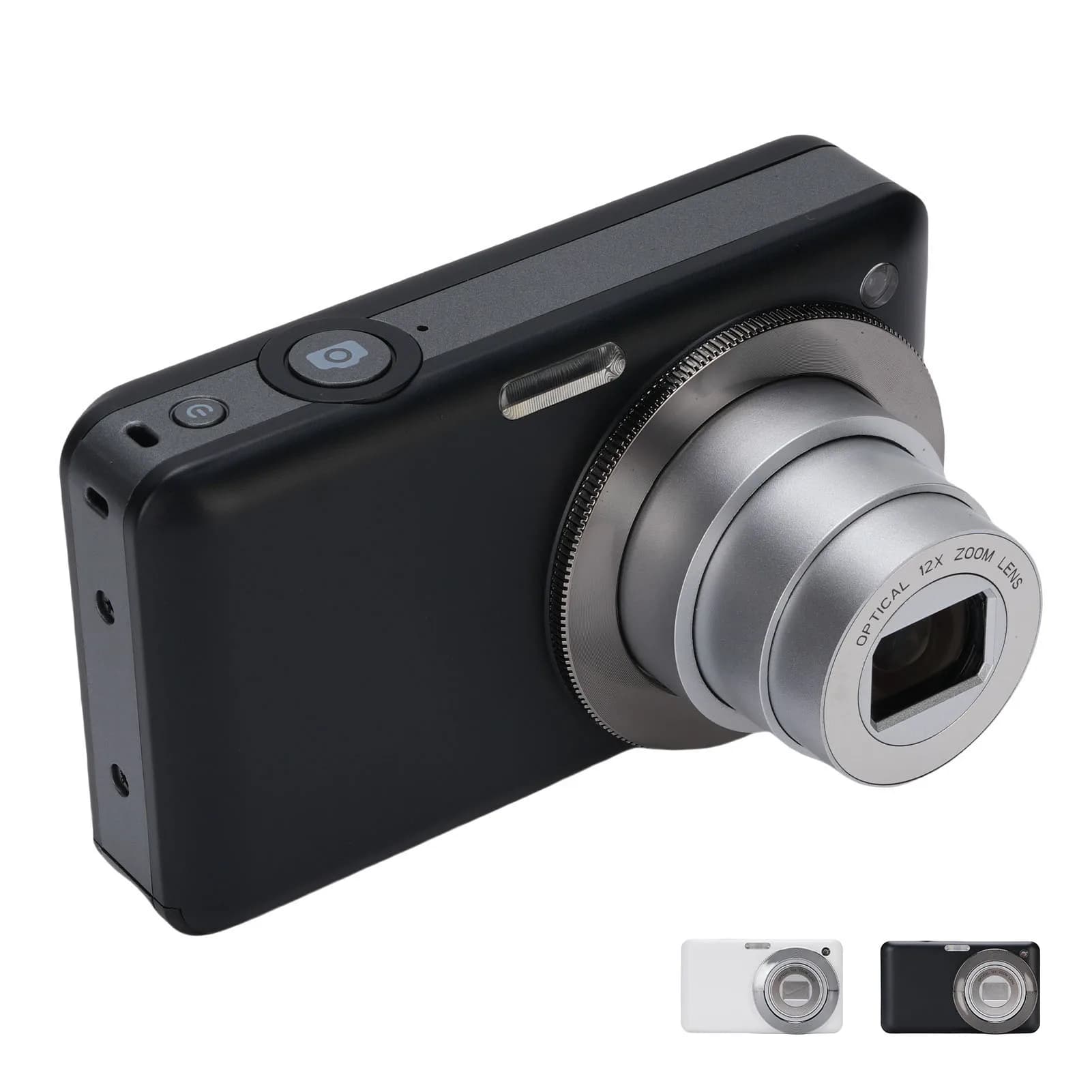 Digital Video Camera 10X Optical Zoom 2X Digital Zoom WiFi Multi Filters 4K 64MP HD Camera with Built in Flash for Photography
