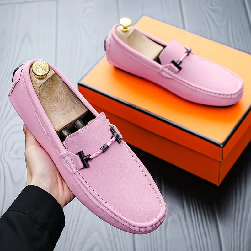 Loafers Men Comfortable Casual Walking Loafer Driving Shoes Flat Man Wedding Office Party Breathable Sneakers Men Shoes Loafers