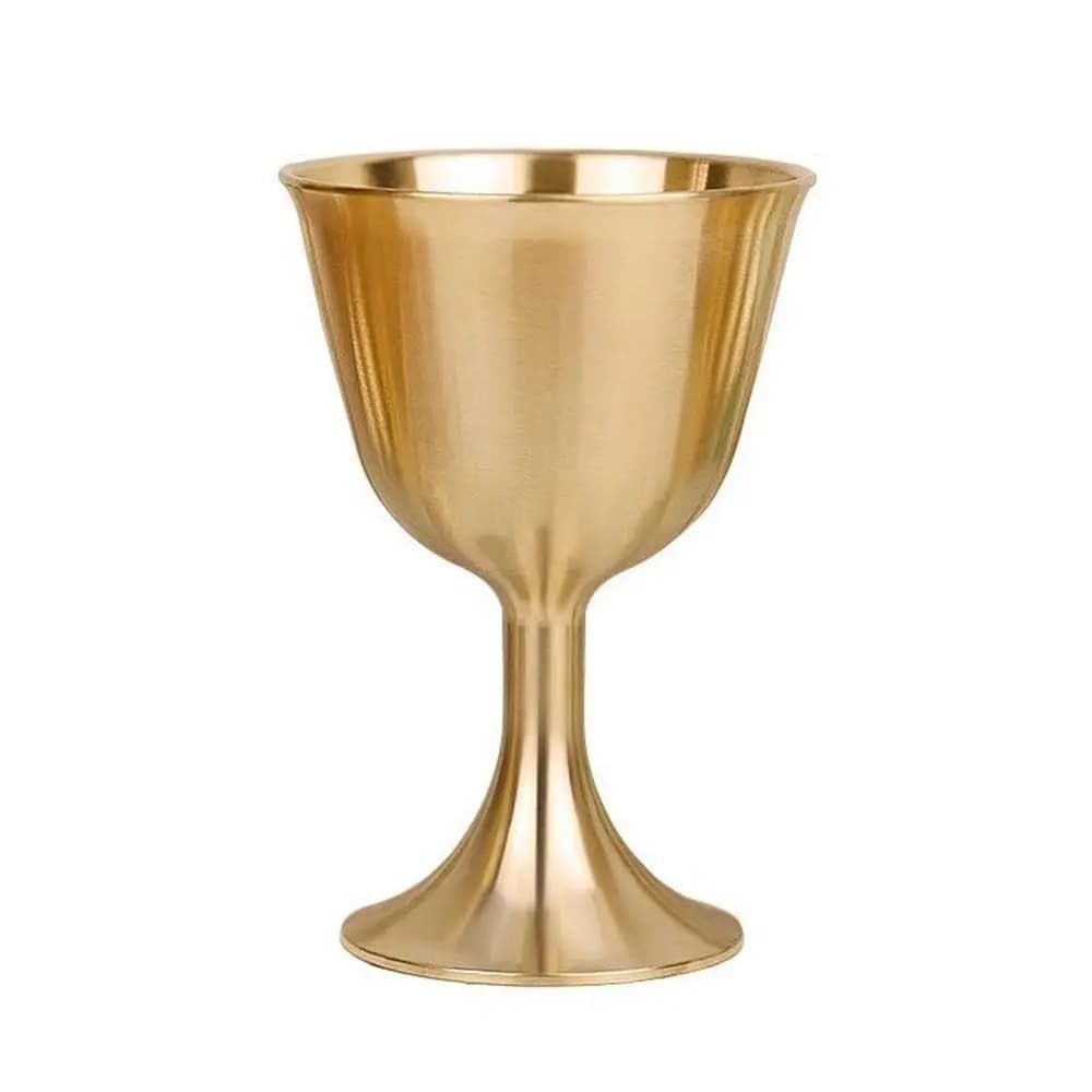 Party Supplies Brass Champagne Bar Tools Whiskey Chalice Drinkware Liquor Cups Wine Cups Stemware Goblet