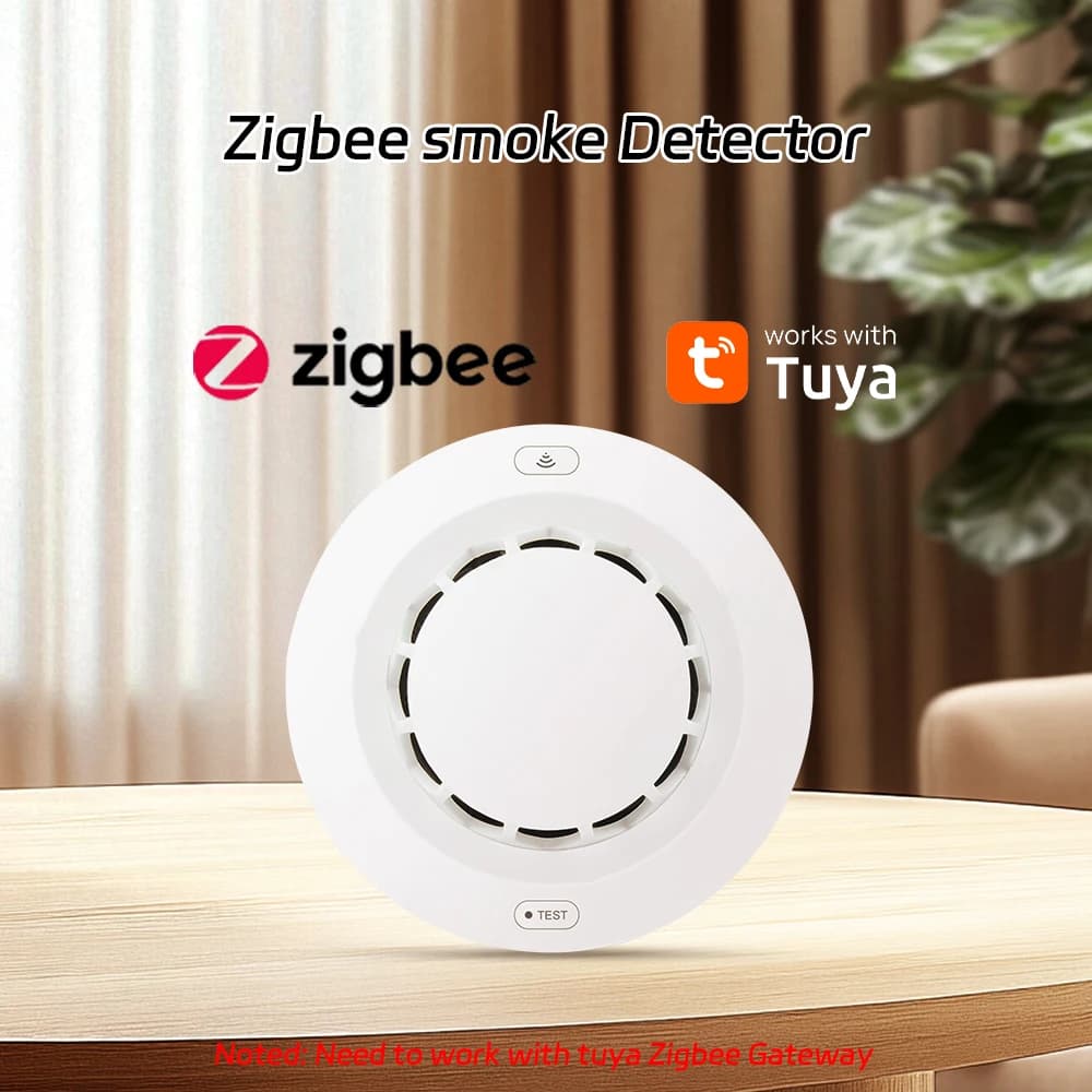 ZIgbee smoke alarm fire specific smoke detector automatic fire alarm system warehouse hotel smoke detector Household commercia