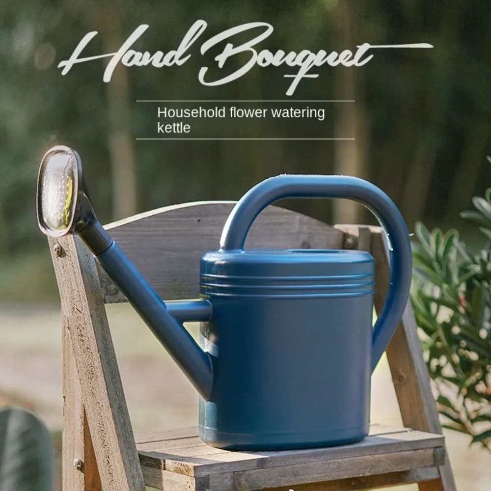 1L/2L Watering Can Pot Plastic Garden Plants Plants Sprinkler Large Capacity Long Mouth Watering Device for Hanging Baskets