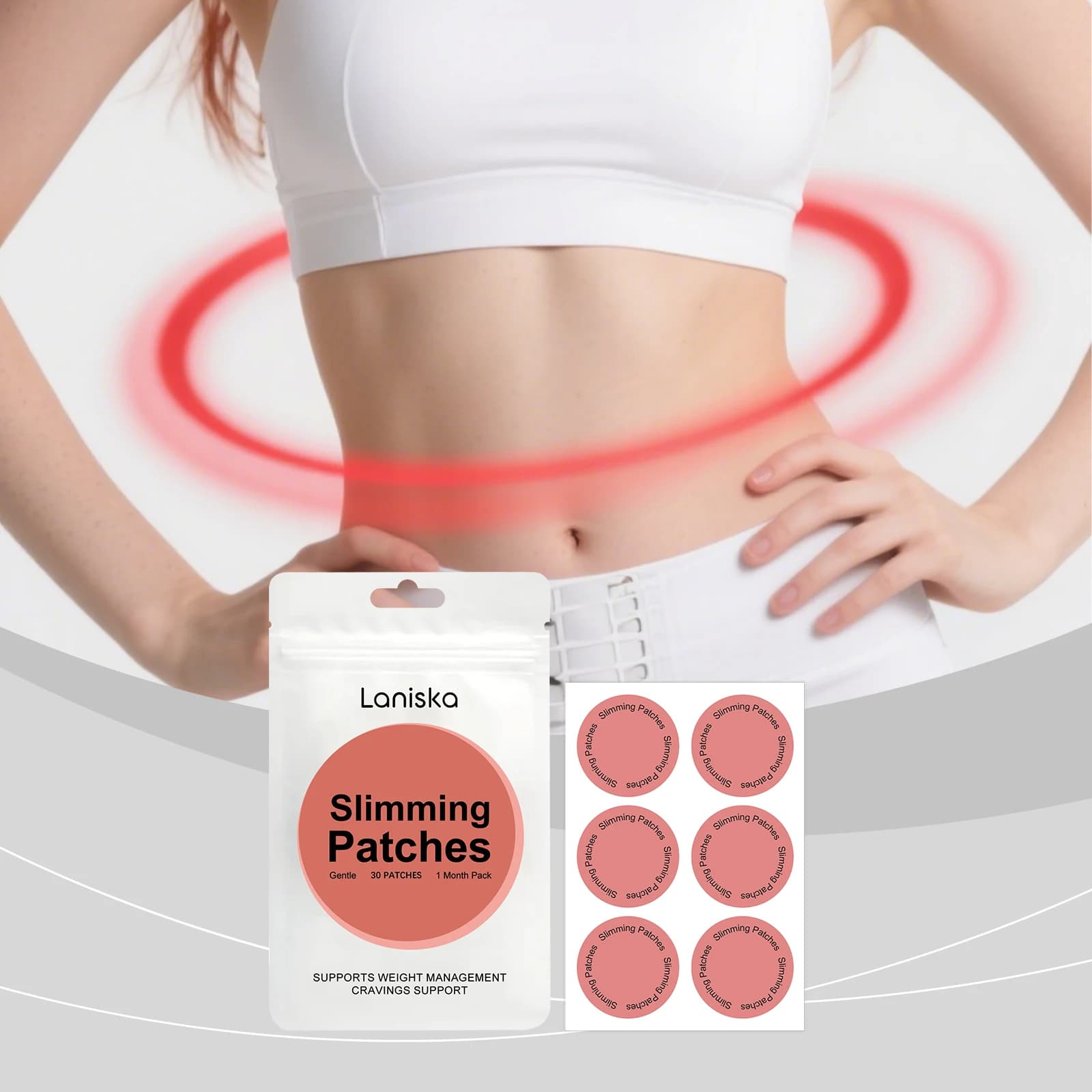 Body Contouring Care Patches Gentle formula for comfortable wear that flatters your figure Daily care patches