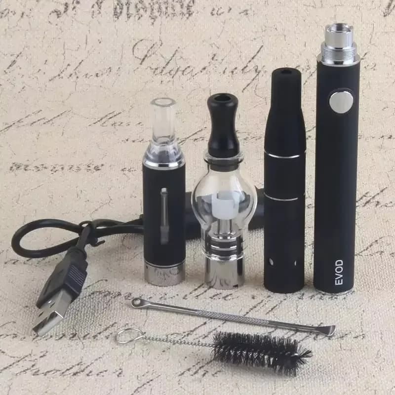 Electronic Cigarettes 3 in 1 Vape Pen Kits Evod Battery MT3 Tank Globe Glass Tank Ago G5 Dry Herb Atomizers Vaporizer Smoke Ecig